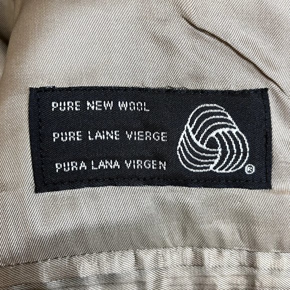 Lauren Ralph Lauren Sport Coat Blazer Jacket Mens 44R Brown 100% Wool 2-Button - Picture 9 of 9